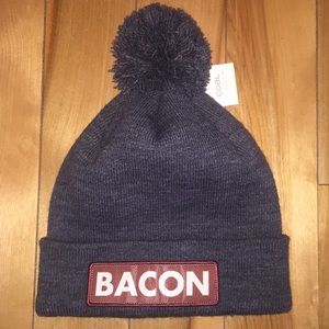 Coal Bacon Beanie